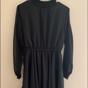 Gothic style witch dress.